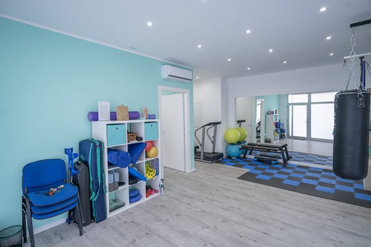 foto-dello-studio-alma-fisio , zona palestra. Lo studio è quello di Firenze Novoli